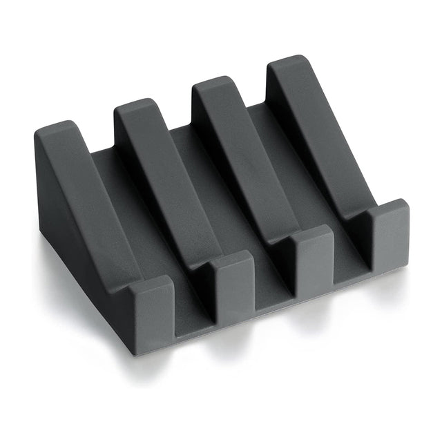 Silicone Self-Draining Soap Dish for Bathroom & Kitchen