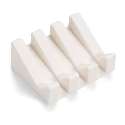 Silicone Self-Draining Soap Dish for Bathroom & Kitchen
